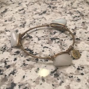 Light Blue Bourbon and Bow ties bracelet